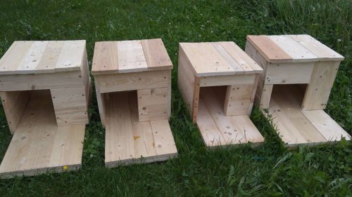 Výroba hnízdních budek pro kachny